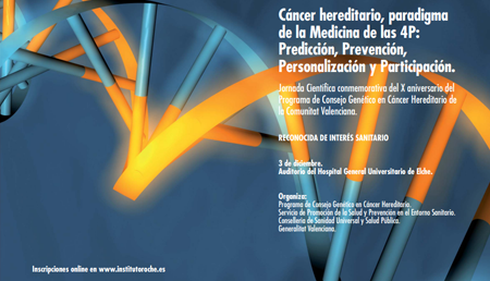 Cáncer hereditario, paradigma de la Medicina de las 4P: Predicción, Prevención, Personalización, Participación.