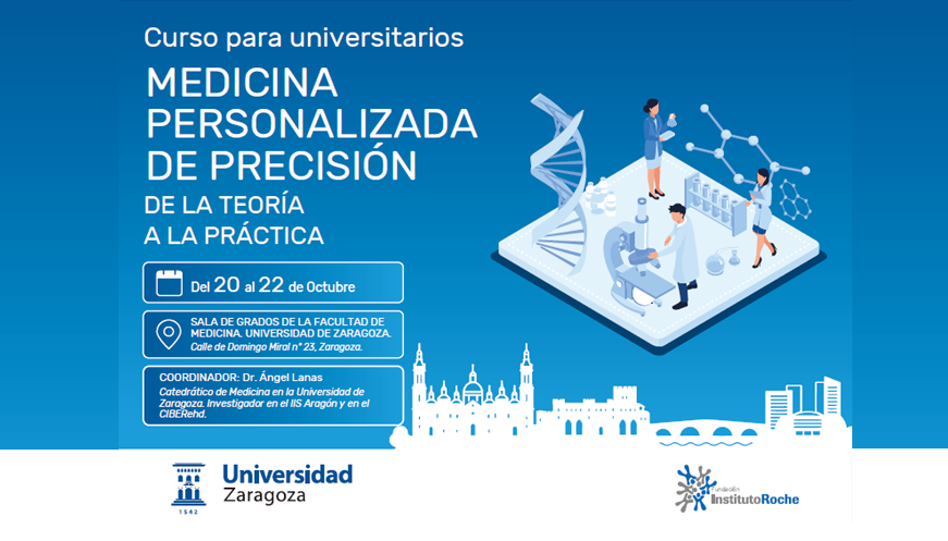 El Dr. Ángel Lanas expone la necesidad de formar a los futuros profesionales sanitarios en Medicina Personalizada de Precisión 