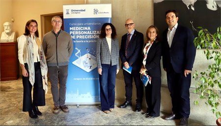 La Universidad de Zaragoza, comprometida con la formación en Medicina Personalizada de Precisión de las nuevas generaciones de profesionales sanitarios