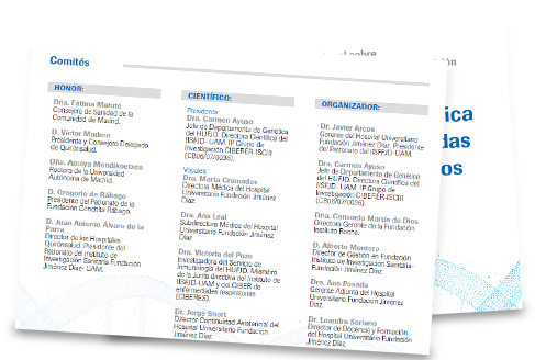 Incorporación en lala práctica clínica de las pruebas genéticasincluidas en la carteracomún de servicios