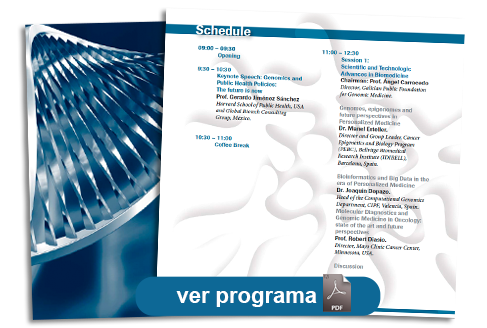 INSTITUTO ROCHE FORUM ONPERSONALIZED MEDICINE:CHALLENGES FOR THE NEXTDECADE