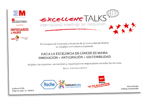 HACIA LA EXCELENCIA EN CÁNCER DE MAMA: INNOVACIÓN + ANTICIPACIÓN + SOSTENIBILIDAD