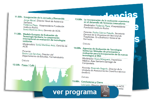 3ª JornadaNuevas tendencias en Evaluación de Tecnologías Sanitarias