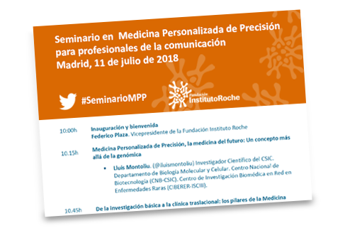 Seminario en Medicina  Personalizada de Precisión para profesionales de la comunicación